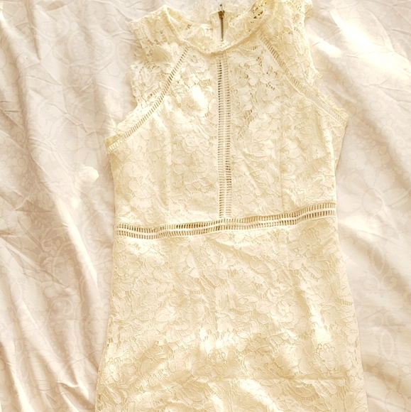 White Lace Dress - Picture 1 of 6